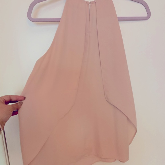 Banana Republic blush sleeveless blouse. - Picture 4 of 4